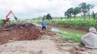 PENANGGULAN KELILING DI TRANSMIGRASI SP10 TERUS BERJALAN