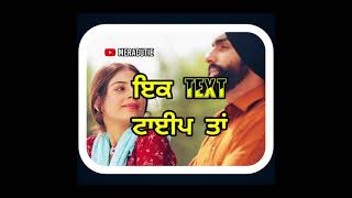 Regret | Ammy Virk | Latest Punjabi Songs | Lyrics | Whatsapp Status Video#Shorts