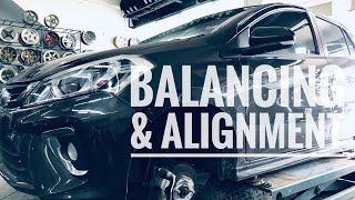 VLOG MYVI: KOS BALANCING & ALIGNMENT TAYAR MYVI 1.5H | TELITI BTOL POMEN KAT SINI