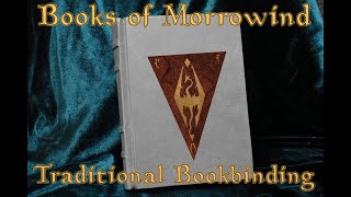 Books of Morrowind - Full Leather Case Bookbinding.