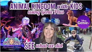 Animal Kingdom Genie Plus with KIDS (Family Rides)