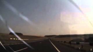 Speeding driver loses control & crashes head-on into oncoming vehicle