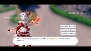 How to Change Primary Class Version 1.24 Update | The Legend of Neverland [TLON]