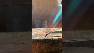 How to melt metal for jewelry 15k #vuong #jewelry