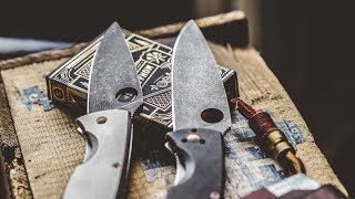 Customize Your KNIFE - How to Acid Etch and Stone Wash Knives - It's Sooo EASY