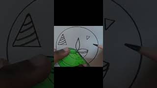 Diwali Diya Drawing #shorts #art #drawing