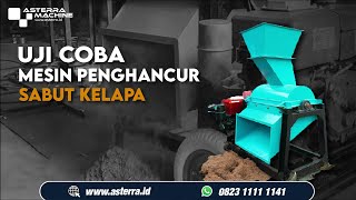 Hasilnya Sampai Ratusan Kilo/Jam, Mesin Penghancur Sabut Kelapa | Whatsapp: +62 823-1111-1141