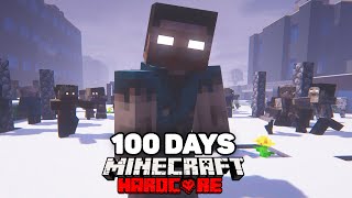 I Survived 100 Days In A ZOMBIE APOCALYPSE In Minecraft Hardcore!