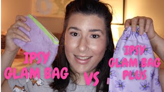 IPSY Glam bag vs glam bag plus | January 2023 |Katiexobeauty