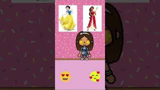 #tocaboca vs Disney Princess #shorts