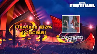 “i” by Kendrick Lamar - Flawless 100% (Vocals) | Fortnite Festival PS5