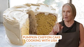 Pumpkin Chiffon Cake: Cooking with Lisa.