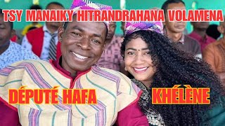 TSY MANAIKY FITRANDRAHANA VOLAMENA ATAON'NY MPITONDRA  ANDRY RAJOELINA NY DÉPUTÉ HAJA MANANJARY