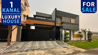 1 Kanal Modern Luxury House with Swimming Pool & Cinema For Sale | AWT Housing Society |