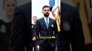 Top 10 Most Handsome Cricketer In The World 🌎 #shorts #ytshorts #trending #shortfeed