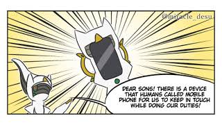 Arceus got a phone ! - Pokémon Comic Dub