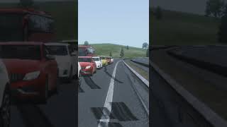 Traffic jam in Euro truck simulator 2#shorts #truckgames