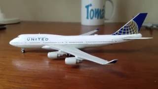 Gemini Jets United Airlines Boeing 747-400 Review