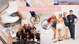 USA NATIONAL CHAMPIONSHIPS 🛼 first time competing at roller skating nationals vlog! 🏆