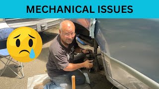 RVing can have Scary problems. Critical Repair Preformed on the Road.