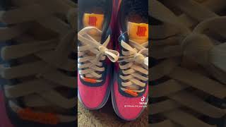 The Airforce 1 UNDFTD MULTI-PATENT TOTAL ORANGE