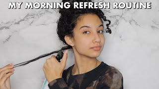 How I Fix my Curls in the Morning