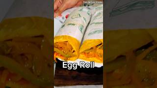 "10 मिनट में परफेक्ट एग रोल कैसे बनाएं – देखिए आसान तरीका!” #shorts #eggroll #eggrollrecipe #street