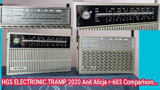 HGS ELECTRONIC TRAMP ve Alicja R-603 Karşılaştırmalı Olarak Benzer ve Farklı Yönleri