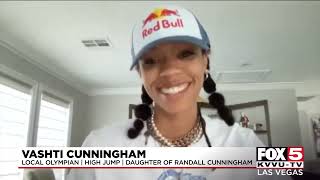 Vashti Cunningham reaches for gold in Tokyo