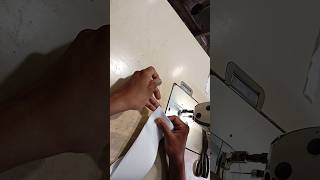 apron collar stitching. #vairalvideo #tailors #shorts #yt_shorts #shirt_cutting