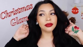 CHRISTMAS GLAM 2020 | easy smoky eye look