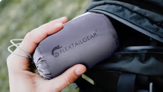 Flextail Zero camping pillow