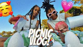 OUR FIRST PICNIC!! 😍 * we made this*