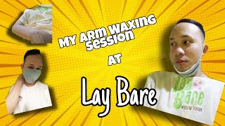 #Jannel: Waxing Session at LAY BARE ILOILO