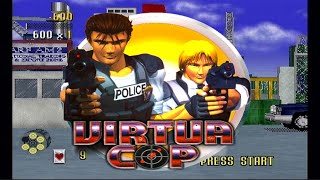 Virtua Cop (Arcade) full playthrough