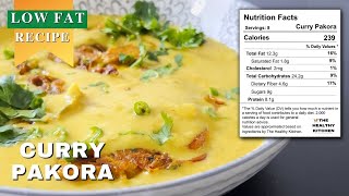 LOW FAT CURRY PAKORA RECIPE | WEIGHTLOSS RECIPE | THK