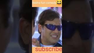 Basha fun comedy || Govinda comedy 😀 || comedy funny comedy#shots