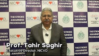 Stroke Awareness Program in Hyderabad - Message by Prof. Tahir Saghir (Executive Director of NICVD)