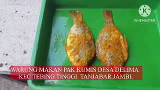 WARUNG MAKAN PAK KUMIS DESA DELIMA KEC TEBING TINGGI  TANJABAR.JAMBI.