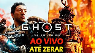 GHOST OF TSUSHIMA NO PS5 AO VIVO ATÉ ZERAR