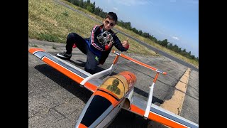 10 year old flying a rc turbine jet