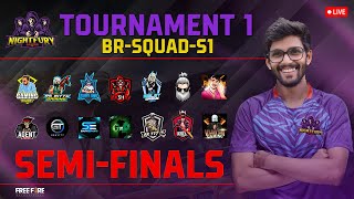 NFG_TOURNAMENT-1 🥵SEMIFINALS😱 || FREE FIRE TELUGU LIVE 🎯ROAD TO 10K SUBS 🎯#NFG #fftournamentlive