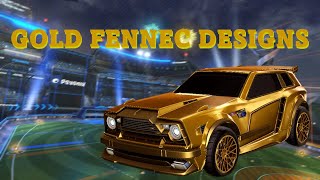 BEST GOLD FENNEC Designs Rocket League