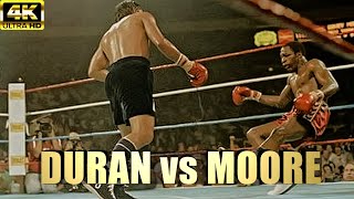 Roberto Duran vs Davey Moore | KNOCKOUT Boxing Fight Highlights | 4K Ultra HD