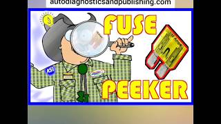 Fuse Peeker Current Probe for Testing Injectors