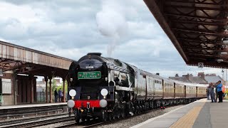 Clan Line Visits Warwickshire! 35028 Clan Line on The Belmond British Pullman 10th July 2019