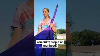 POV: First colorguard practice #funny