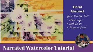 Watercolor Tutorial, "Floral Abstract"