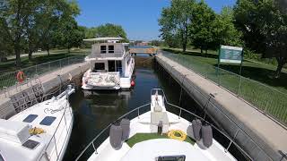 Healey Falls lock 15   time lapse   July 4 2019