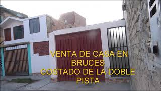 VENTA DE CASA DE 1 PISO - URB. BRUCES - NUEVO CHIMBOTE - PERÚ